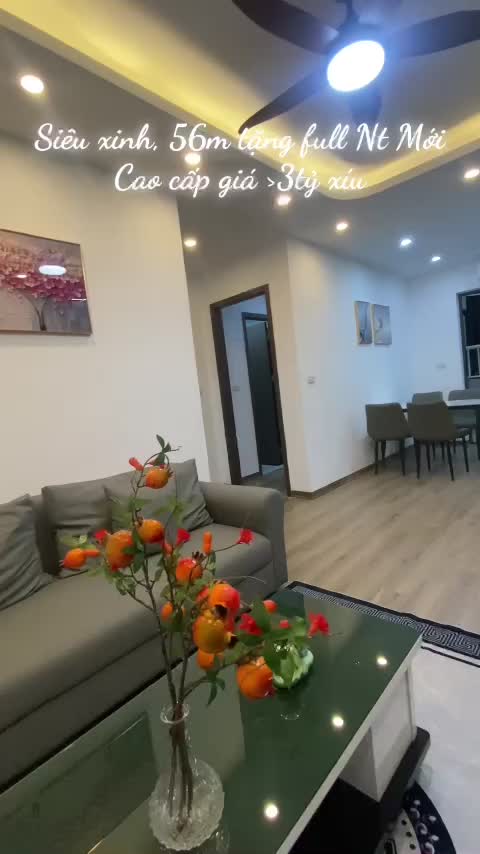 Căn hộ Khu đô thị Linh Đàm, 2 PN, 56 m²