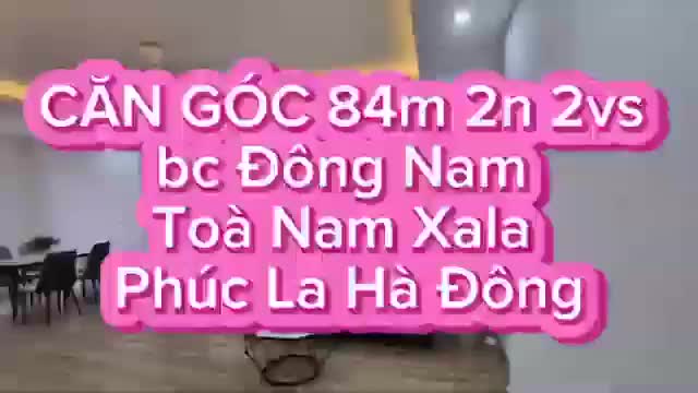 Căn hộ Khu đô thị Nam Xa La, 2 PN 84 m²