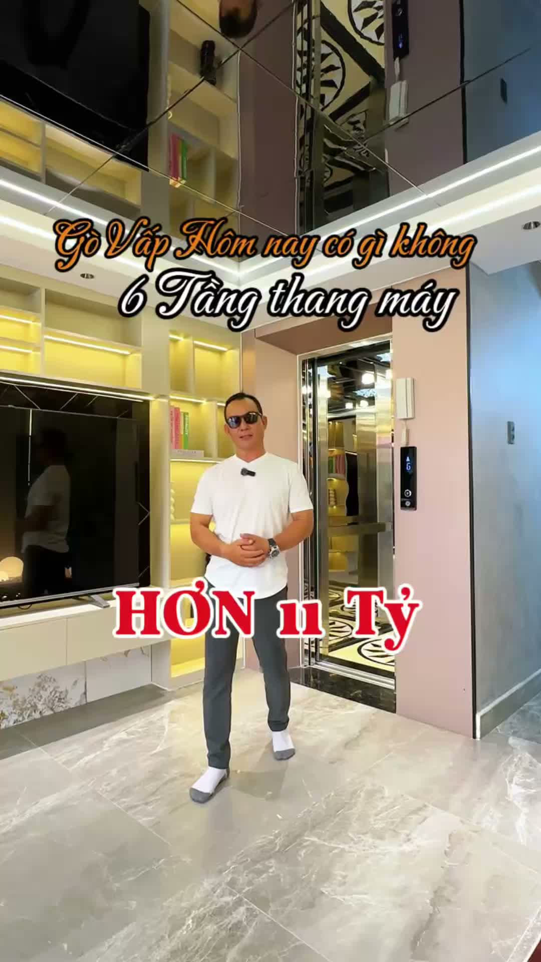 NHÀ NGUYỄN VĂN LƯỢNG – P.17, GÒ VẤP - 6 TẦNG, THANG MÁY - CHỈ 11,3 TỶ - ảnh 2