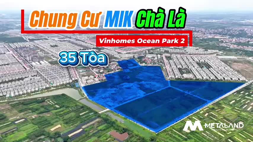 Căn hộ Vinhomes Ocean Park 2 - The Empire, 1 PN, 45 m²