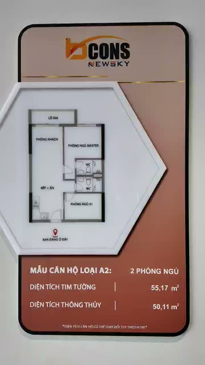 Căn hộ · Bcons New Sky