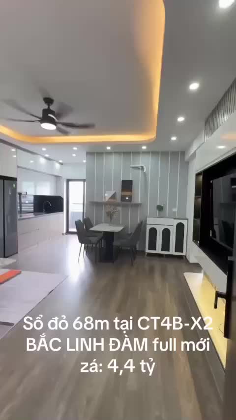 Căn hộ CT4A-X2 Linh Đàm, 2 PN 68 m²