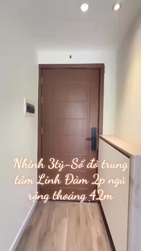 Căn hộ Chung cư  CT1A1&A2 Tây Nam Linh Đàm, 2 PN 42 m²