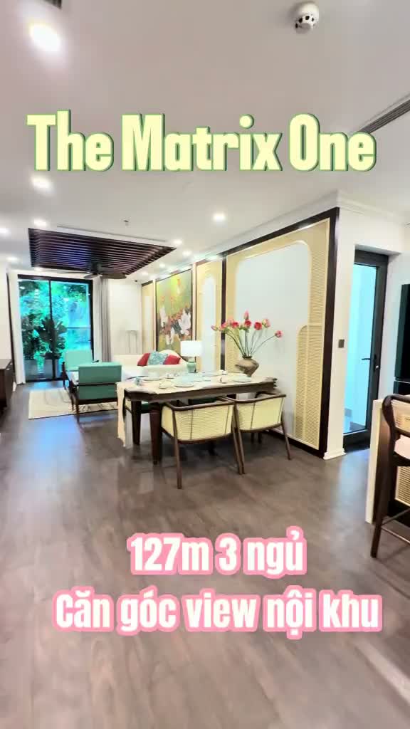 THE MATRIX ONE PREMIUM – CĂN GÓC 3PN, 127M²