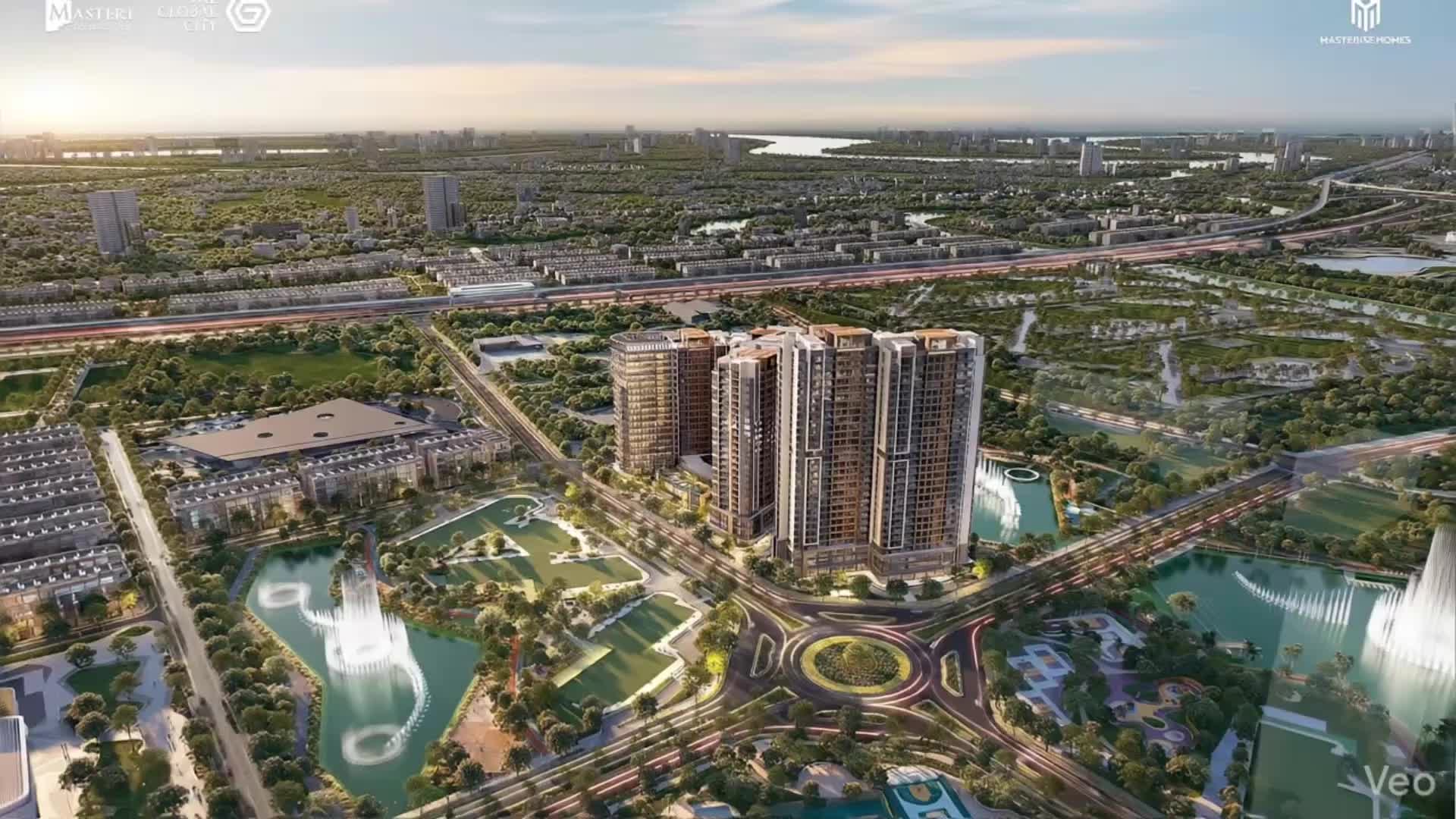 Căn hộ 1PN Kênh Đào Nhạc Nước Đẹp Nhất Ngắm Hoàng Hôn Landmark 81 - ảnh 2