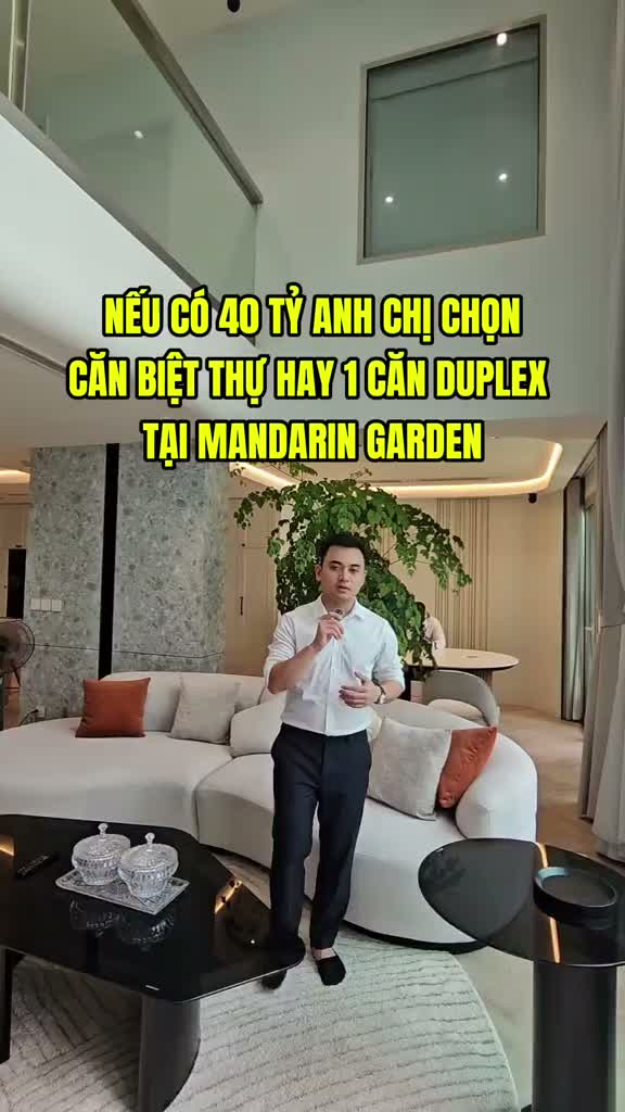 Căn hộ Duplex 270m2 tại Mandarin Garden
