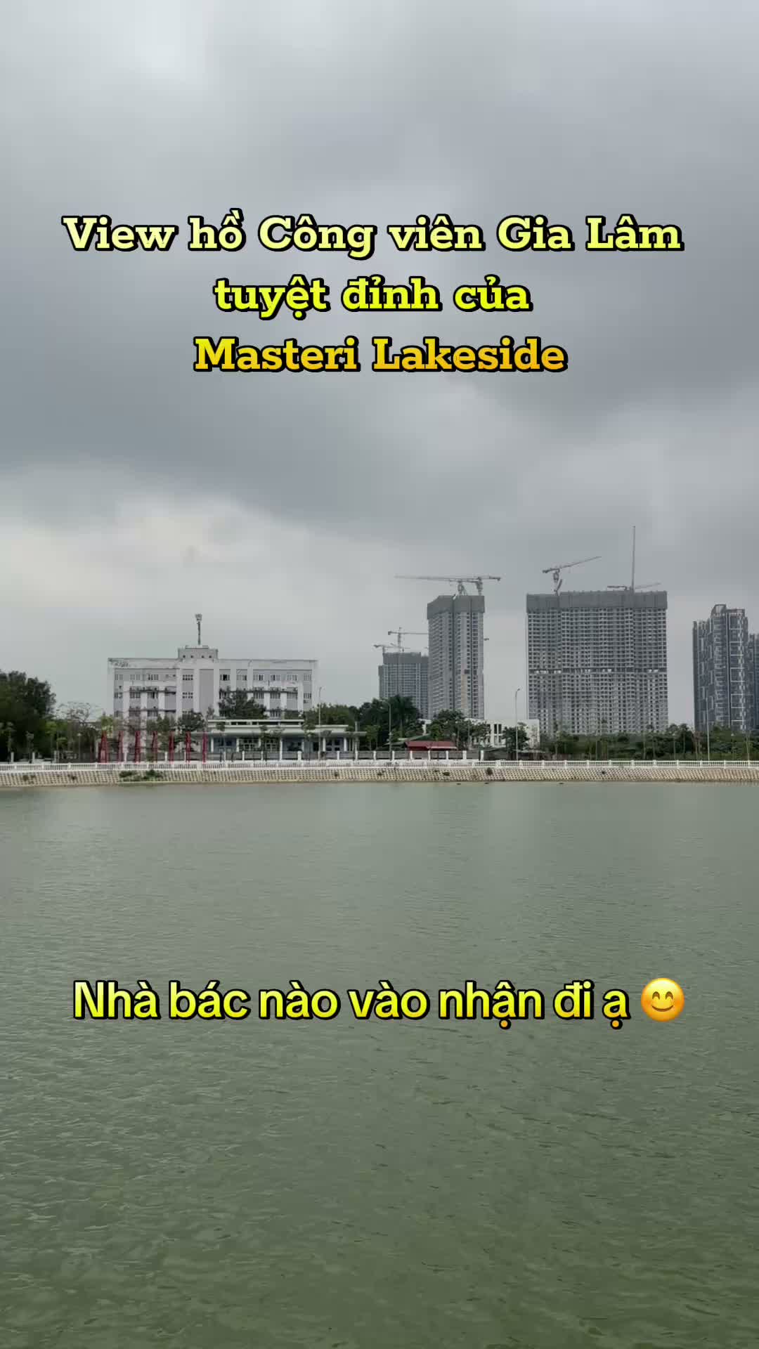 Căn hộ Masteri LakeSide - Vinhomes Ocean Park, 2 PN, 65 m²