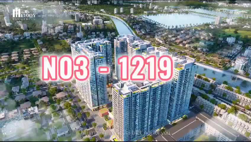 Căn hộ Hà Nội Melody Residences, 3 PN, 106 m²