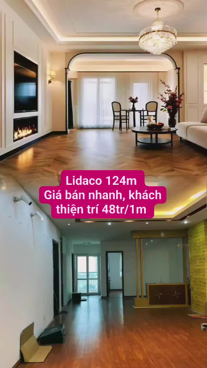 Căn hộ Lidaco - Vinaconex 7, 3 PN 124 m²