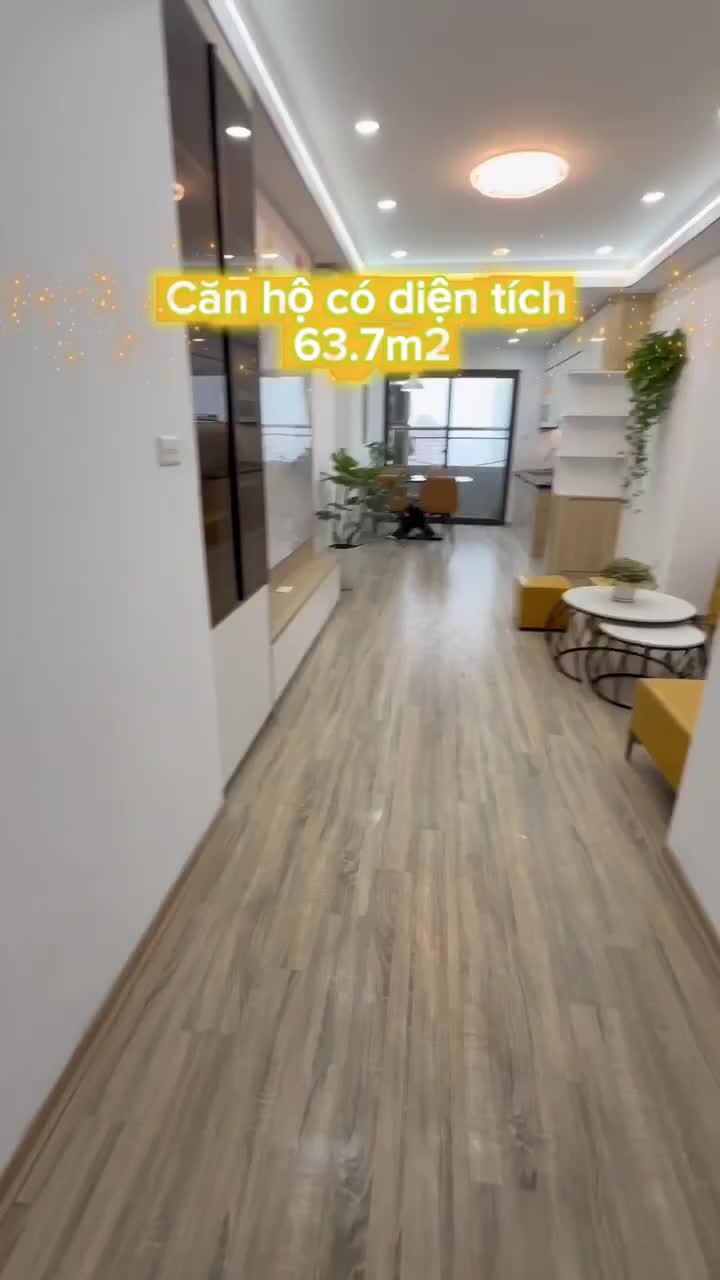 Căn hộ SDU Tower (Chung cư SDU - 143 Trần Phú), 2 PN, 60 m²