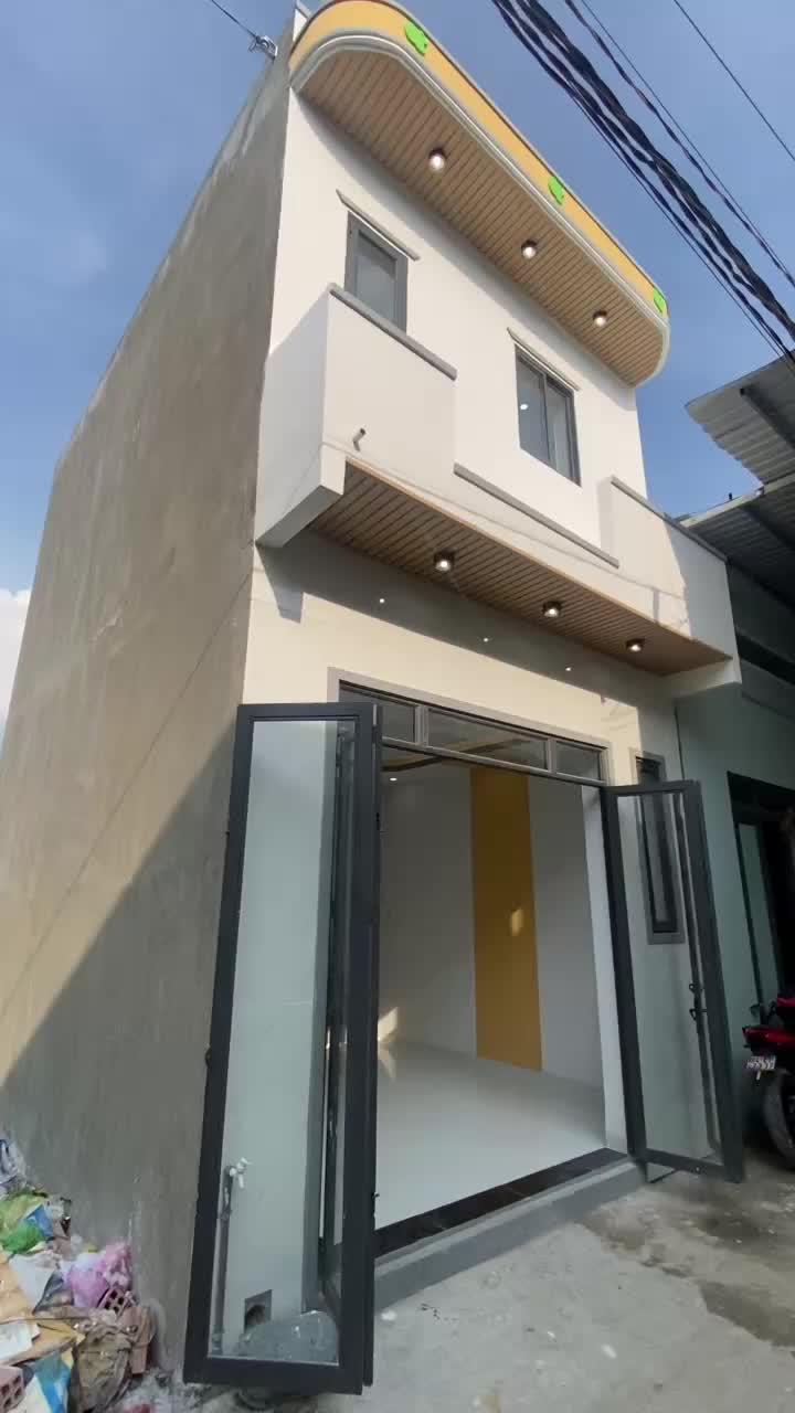CHỦ GỬI BÁN NHÀ MỚI XÂY TRONG KDC HÓC MÔN SHR 550 TRIỆU - 4x8m, 2 PHÒNG NGỦ, GẦN CHỢ, CÓ HỖ TRƠH VAY VÀ GÓP 0% LÃI - ảnh 2