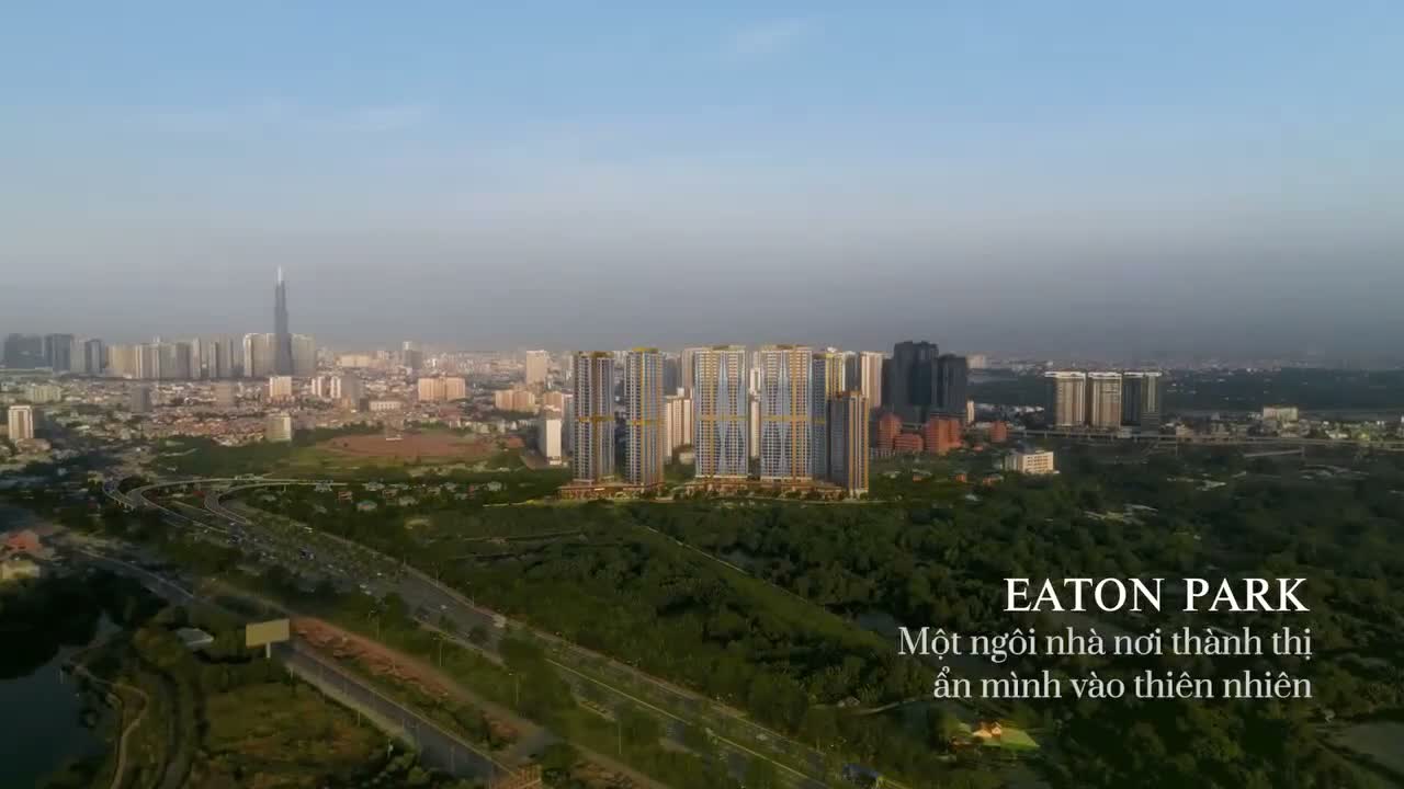 Căn hộ Eaton Park, 2 PN 72 m²