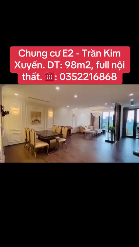 Căn hộ Chelsea Residences, 2 PN 98 m²