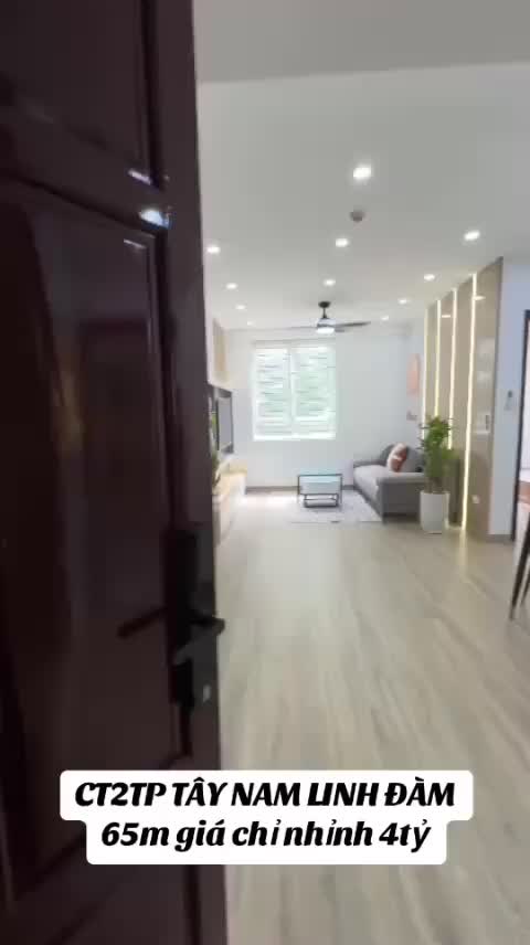Căn hộ Tây Nam Hồ Linh Đàm, 2 PN 65 m²