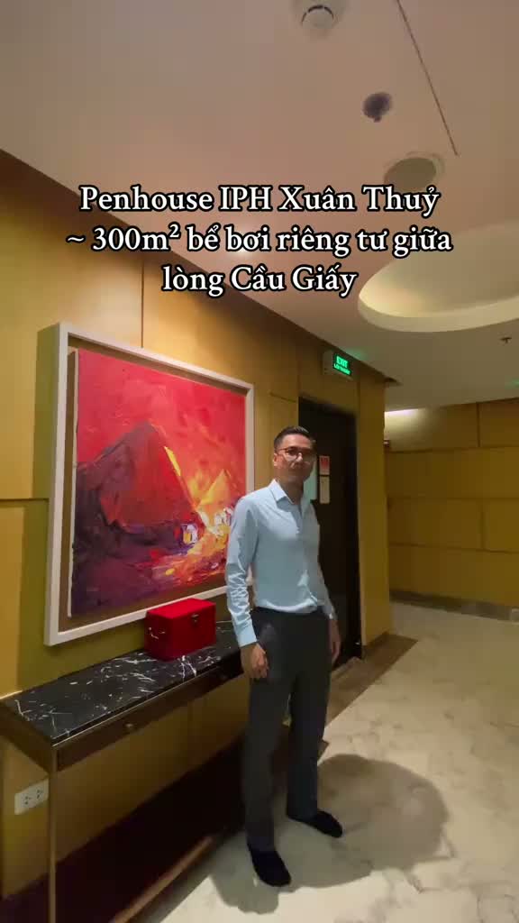 Penhouse IPh Xuân Thuỷ - Một không gian gần 300m2