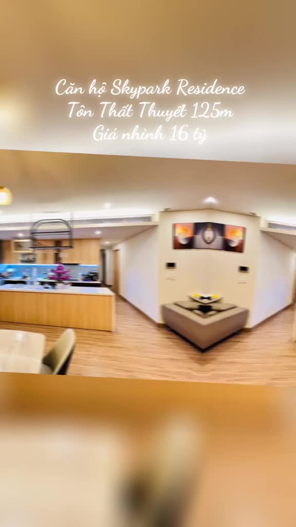 Căn hộ Sky Park Residence, 3 PN, 125 m²