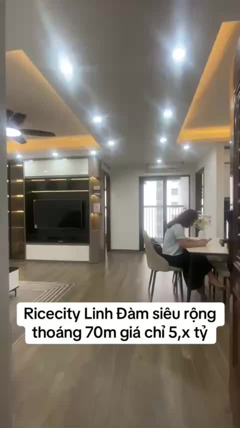 Căn hộ Rice City Linh Đàm, 2 PN 68 m²