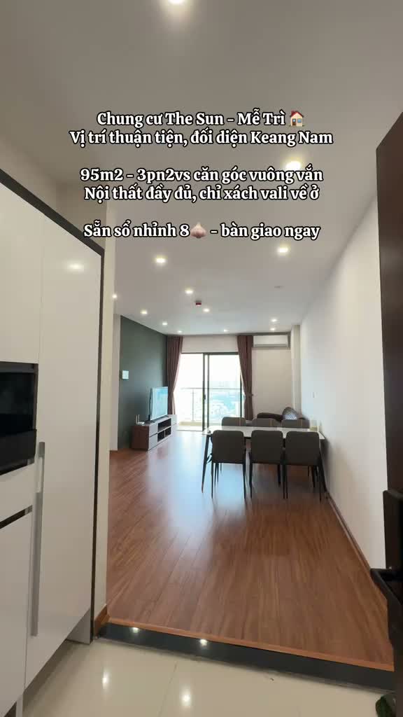 CC The Sun Mễ Trì - 3PN 2WC - 95m2