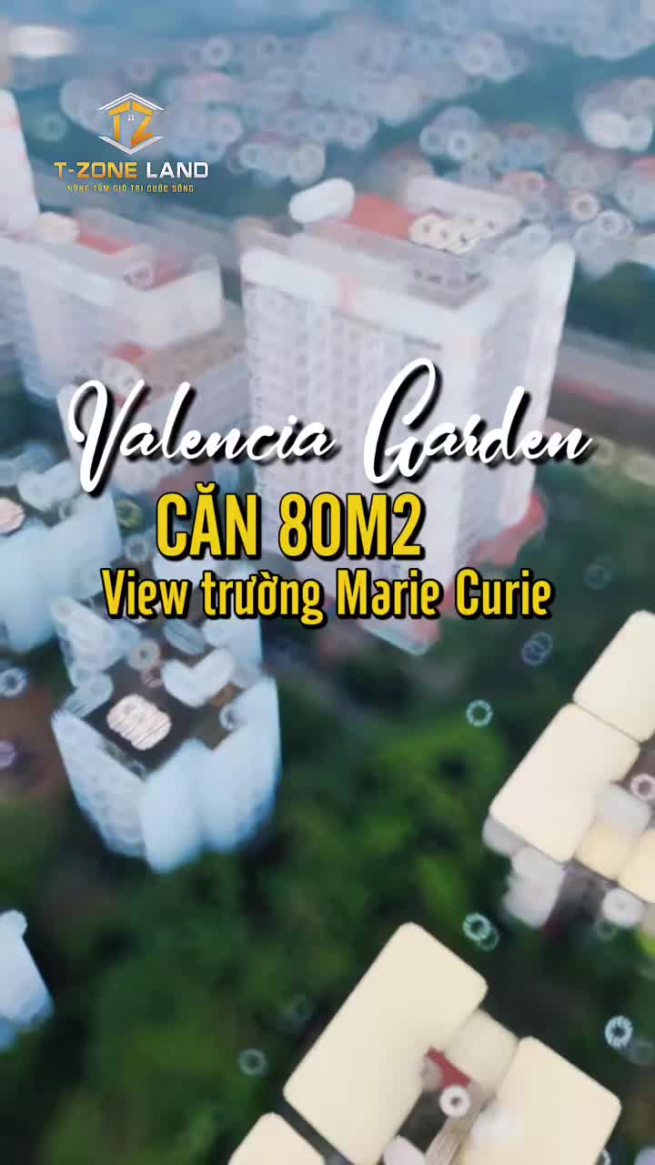 Căn hộ Valencia Garden, 3 PN 80 m²