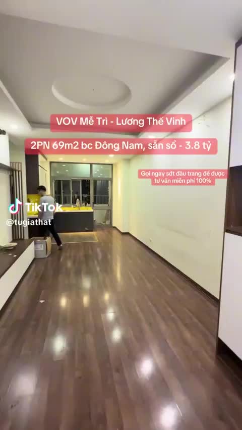 Căn hộ VOV Mễ Trì, 2 PN 69 m²