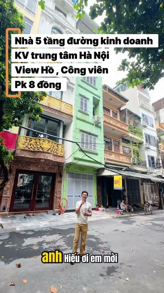 Nhà Hồ Đền Lừ – Hoàng Mai – 5 Tầng Kinh Doanh