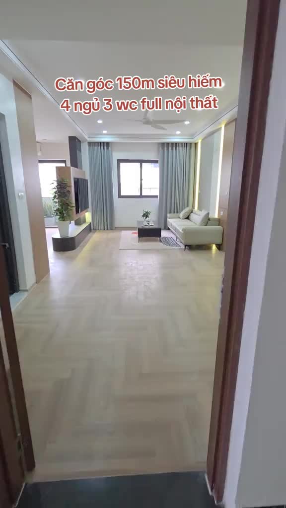 Căn hộ Khu đô thị Mễ Trì Hạ, 4+ PN, 150 m²