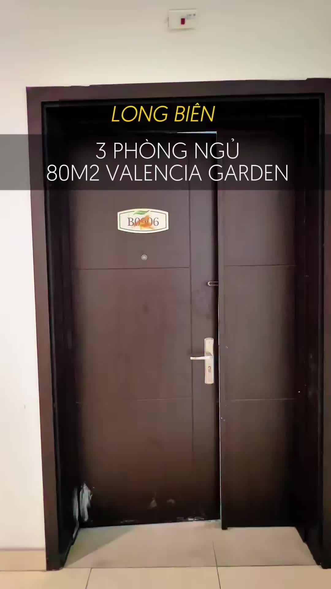 Căn hộ Valencia Garden, 3 PN 80 m²