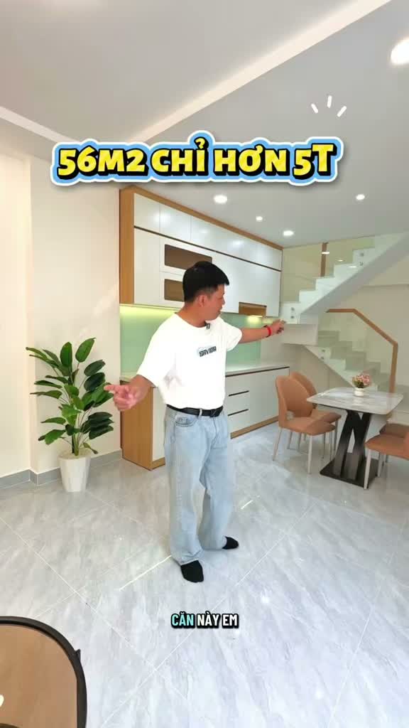 BÁN NHÀ MỚI HIỀN VƯƠNG – TÂN PHÚ | 56M² | 2 LẦU | 3PN | SÂN ĐỂ XE | CHỈ 5.39 TỶ - ảnh 2