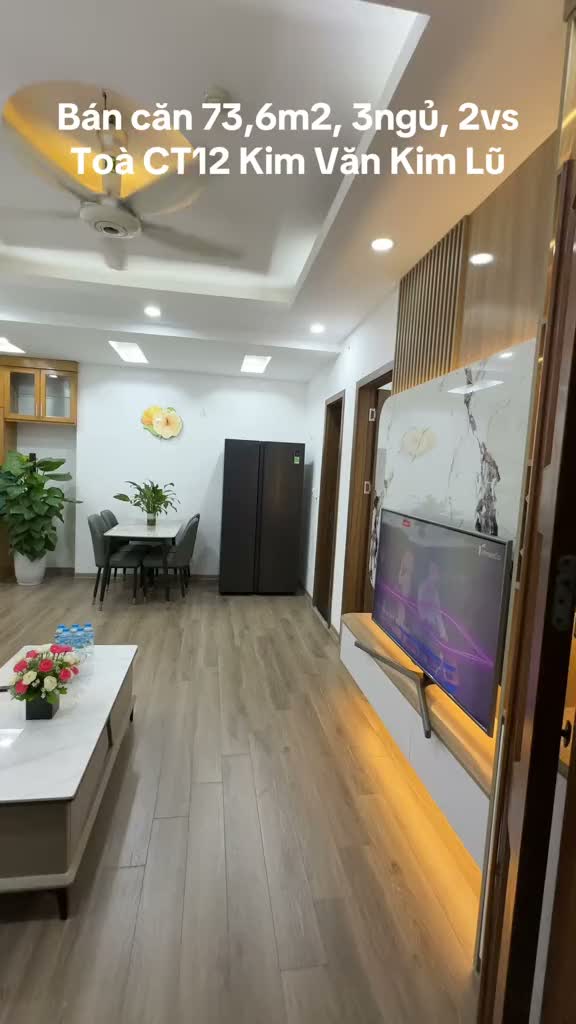 Căn hộ Khu đô thị Kim Văn Kim Lũ (Golden Silk), 3 PN 75 m²