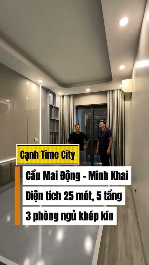 Nhà riêng · Phố Minh Khai, Hai Bà Trưng – 25m² – 5 tầng (Cạnh Times City)