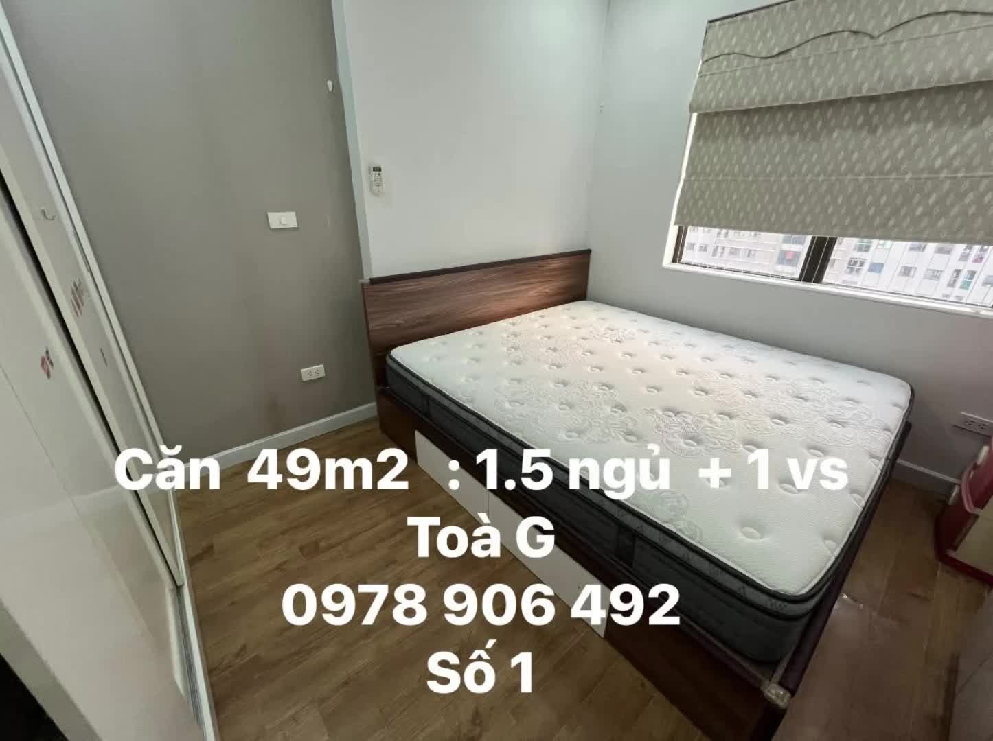 Căn hộ Xuân Mai Complex, 2 PN, 50 m²