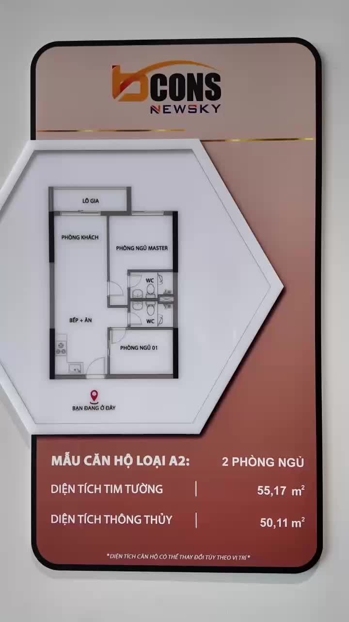 Căn Hộ 2PN View Thoáng – Mặt Tiền Quốc Lộ 13 – 55m² - ảnh 2