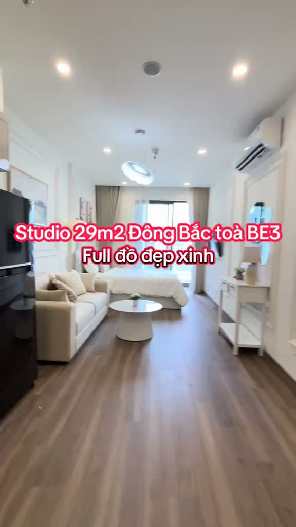 Bán gấp căn Studio 29m2 Đông Bắc toà BE3 Beverly - Vinhomes Ocean Park