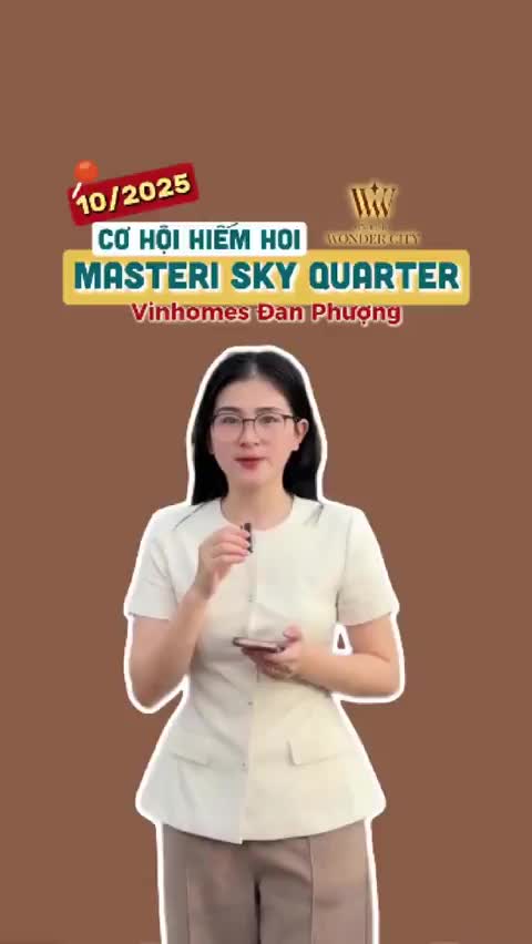 Masteri Sky Quarter - Vinhomes Wonder City Đan Phượng