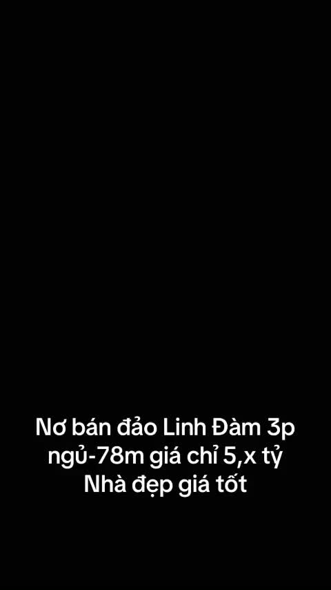 Căn hộ Bán Đảo Linh Đàm, 3 PN, 78 m²