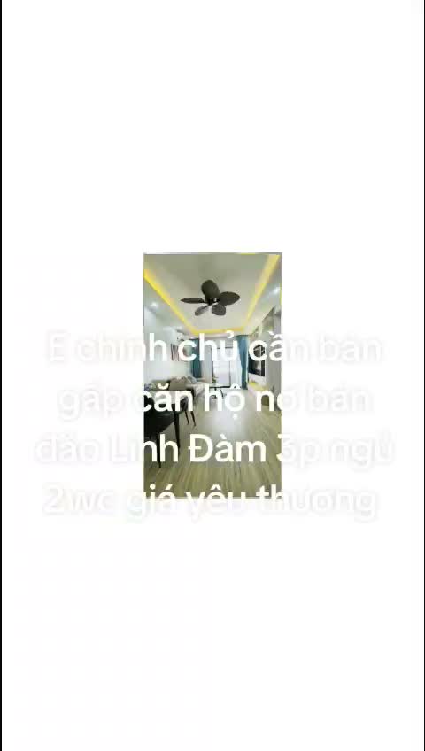 BÁN CĂN HỘ NƠ 5 BÁN ĐẢO LINH ĐÀM - ảnh 2