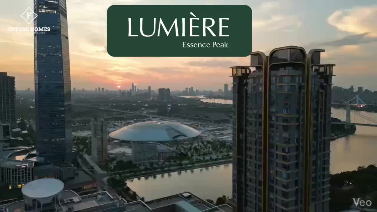 Căn hộ Lumière Essence Peak - Vinhomes Global Gate, 3 PN, 113 m²