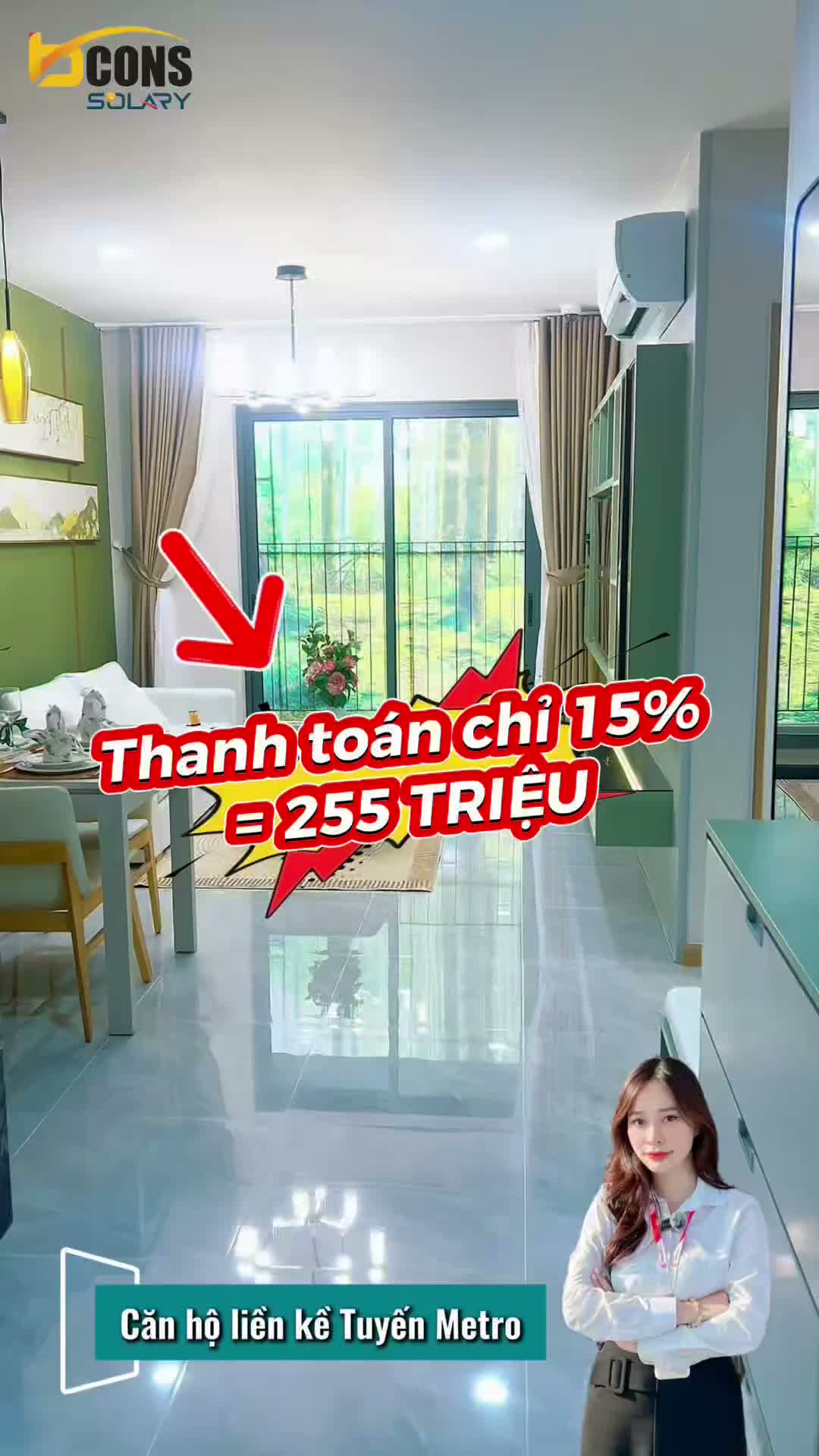 Căn hộ · Bcons Solary