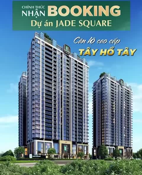 Căn hộ Jade Square, 2 PN, 72 m²