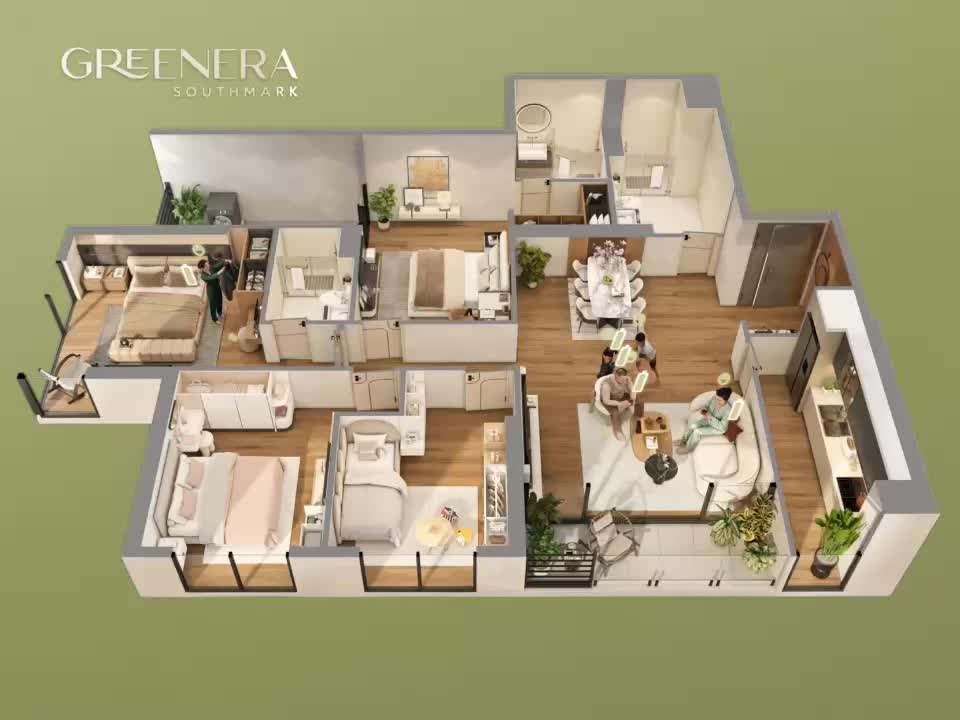 Căn hộ cao cấp phía Nam Hà Nội - ảnh 2