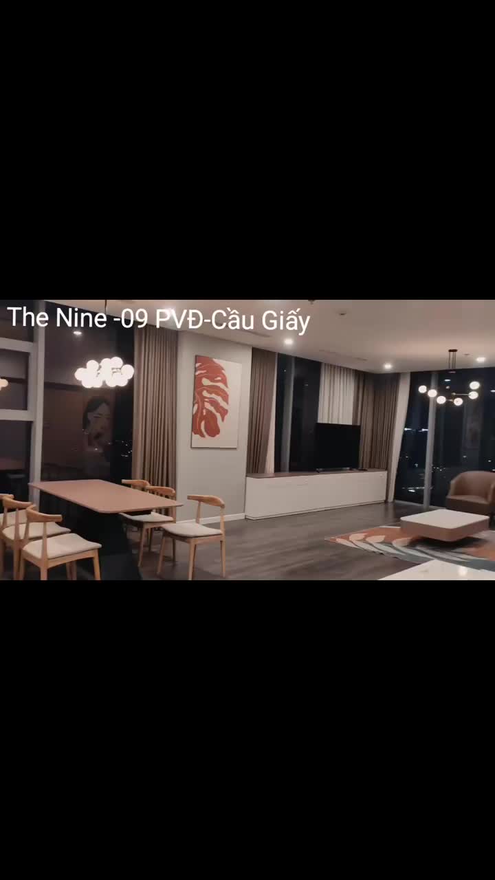 Căn hộ Chung cư The Nine, 3 PN 131 m²