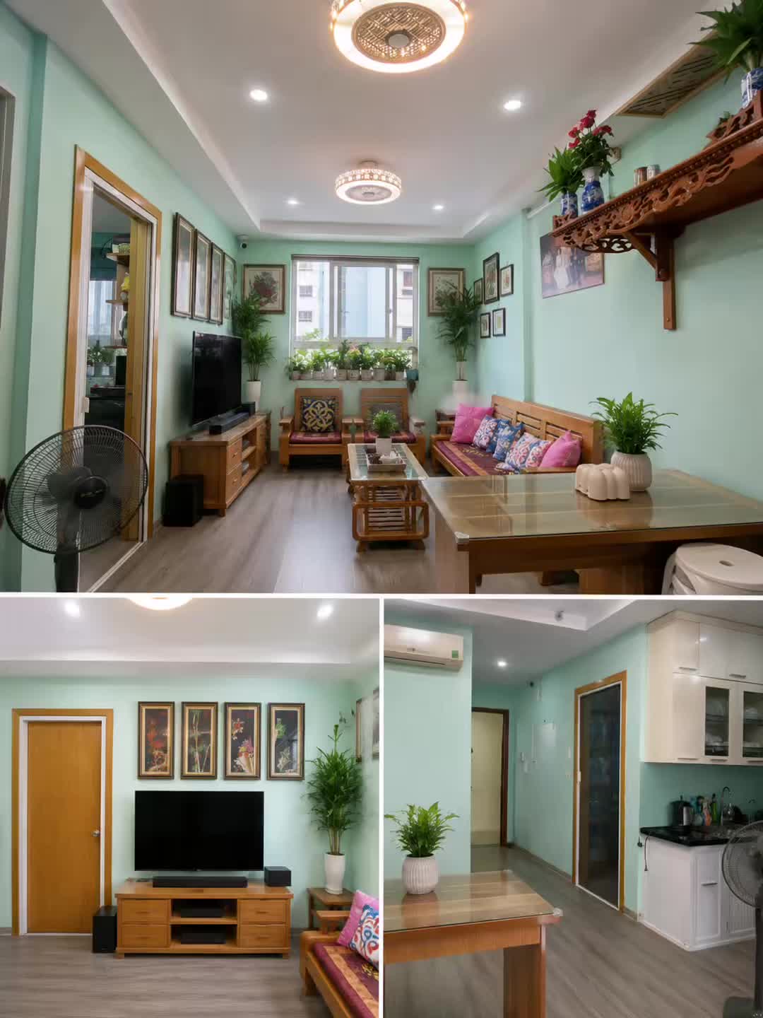 Căn hộ Ecohome 1, 2 PN, 56 m²