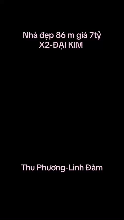 Căn hộ Chung cư X2 Đại Kim - Bộ Quốc Phòng, 3 PN, 86 m²