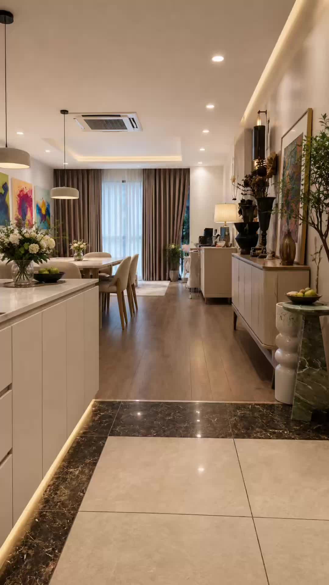 Căn hộ Bamboo Airways Tower (FLC Twin Towers), 3 PN, 126 m²