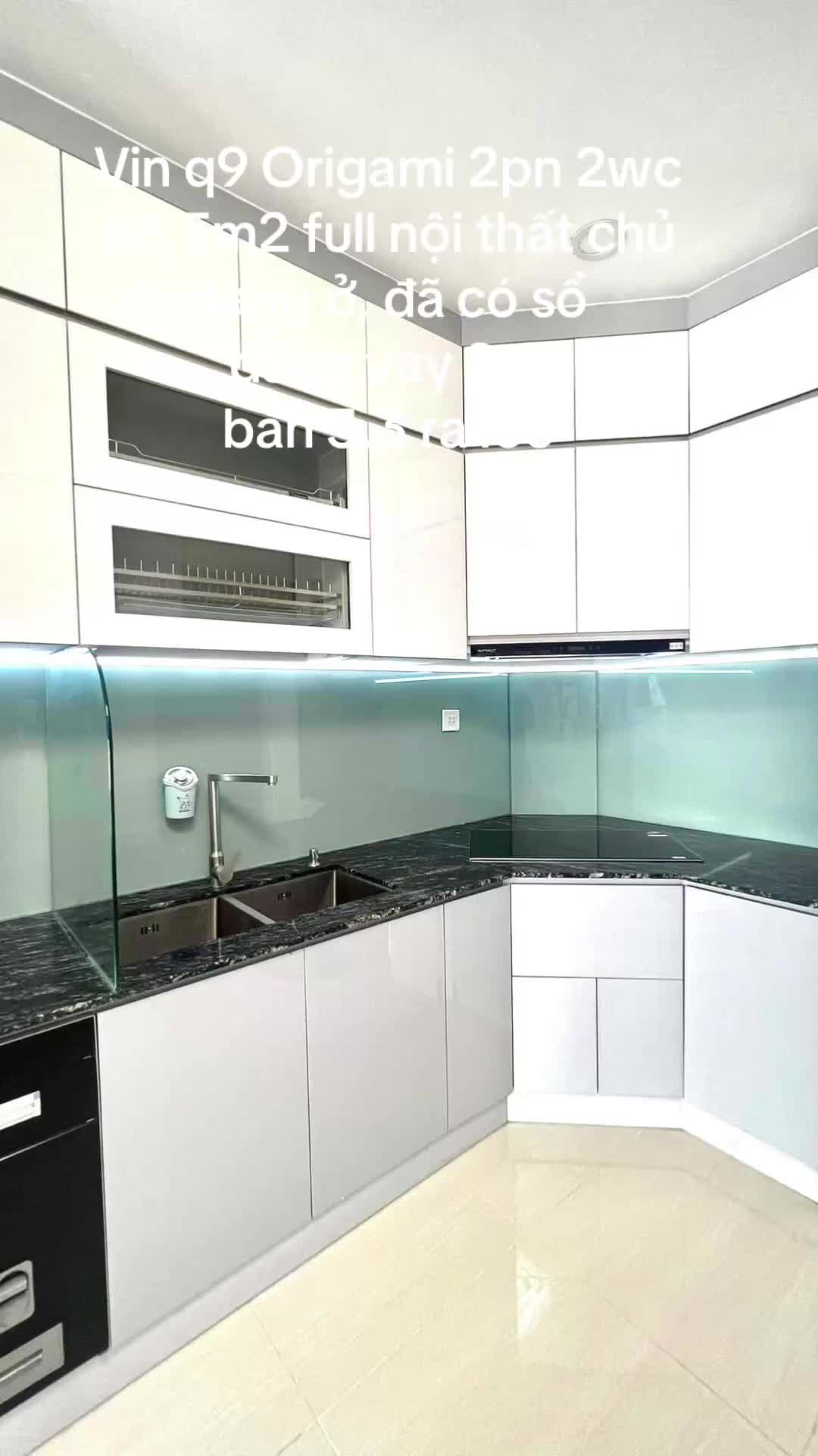 Căn hộ 2pn full nội thất xịn đẹp Origami Vin Q9 HCM 66,5m2 giá 3.3 - ảnh 2