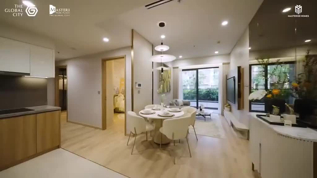 Căn hộ Masteri Era Landmark - Vinhomes Ocean Park 3, 2 PN, 61 m²
