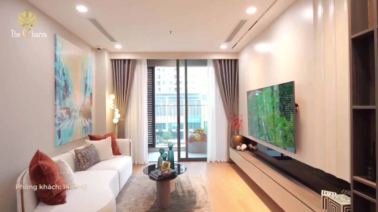 Căn hộ The Charm An Hưng, 2 PN, 72 m²