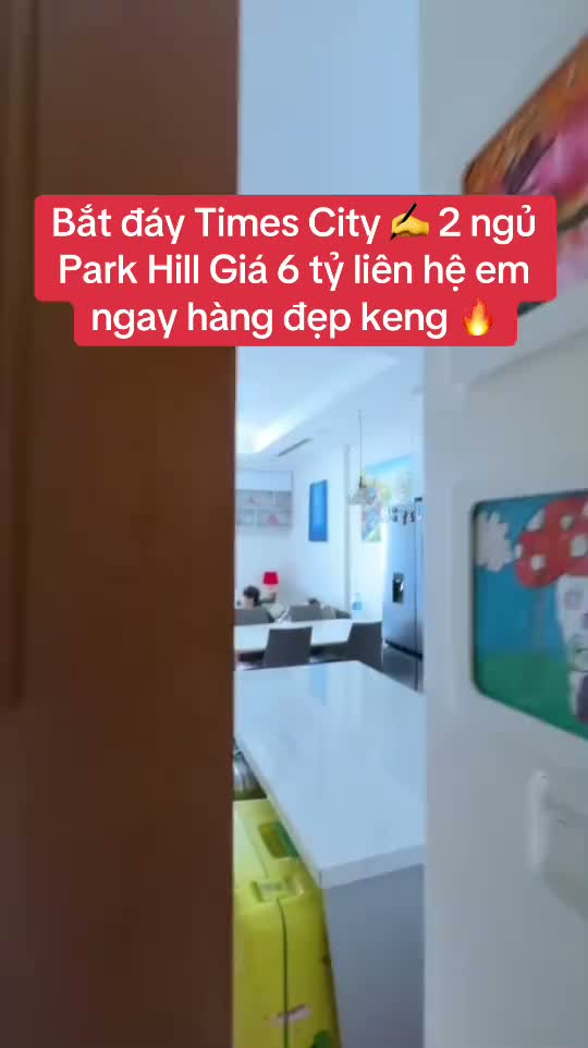 BẮT ĐÁY TIMES CITY – CĂN 2PN PARK HILL, GIÁ 6 TỶ
