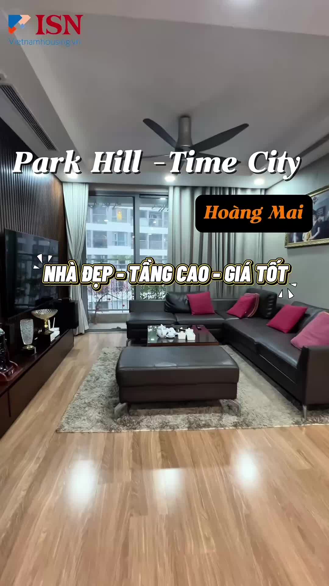 Căn hộ Vinhomes Times City, 3 PN, 105 m²