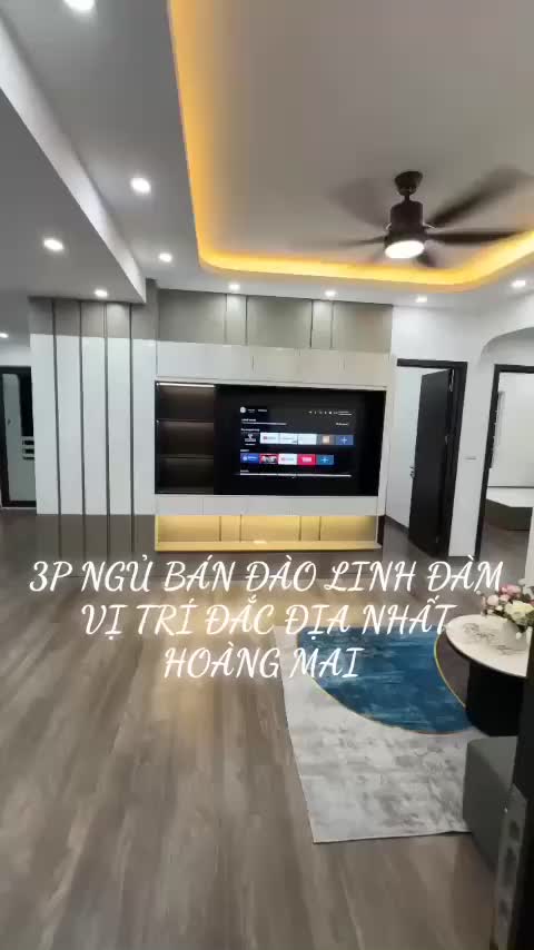 Căn hộ Bán Đảo Linh Đàm, 3 PN 80 m²